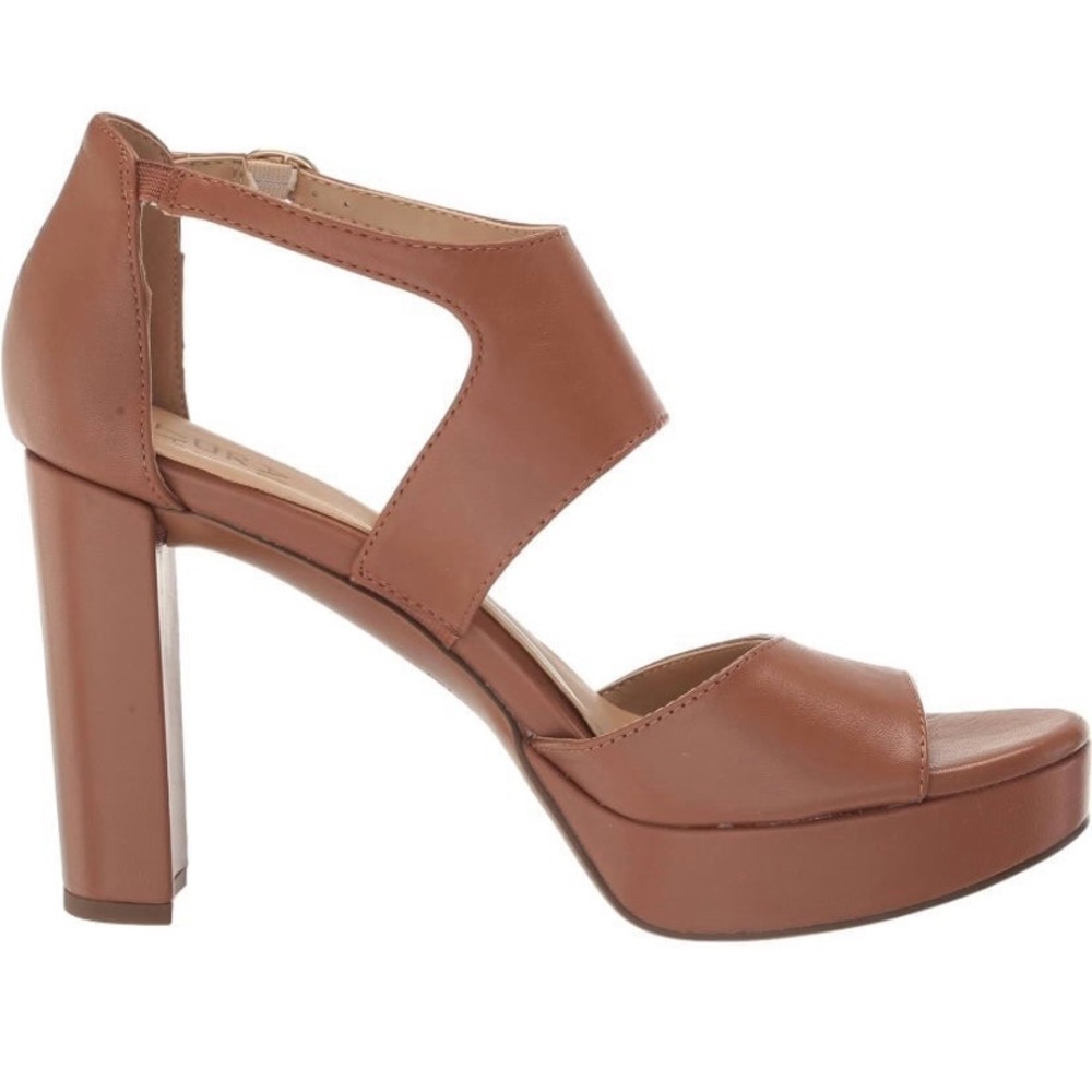 Naturalizer Women's Mae Ankle Straps Heeled Sandal Size 11 M